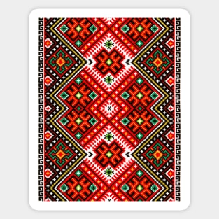 Ukrainian Ethnic Sticker